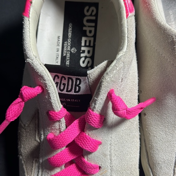 Golden Goose Pink tan suede Superstar 36 - Picture 7 of 11